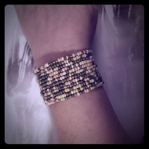 Seed Bead Cuff Bracelet